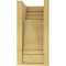 Ekena Millwork 6"W x 6"D x 12"H Wide Pescadero Rough Cedar Woodgrain TimberThane Corbel, Primed Tan CORUR06X06X12PECRCPR - alternate 4